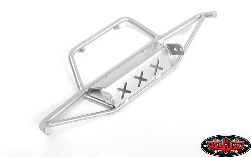 RC4WD Tri-X Steel Stinger Front Bumper for Vanquish VS4-10 Origin Body (Silver)
