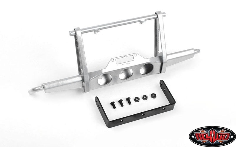RC4WD Shirya Front Winch Bumper for Vanquish VS4-10 Origin Body (Silver)