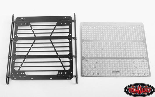 RC4WD Command Roof Rack w/ Diamond Plate for Traxxas TRX-6 G 63 AMG (Style B)
