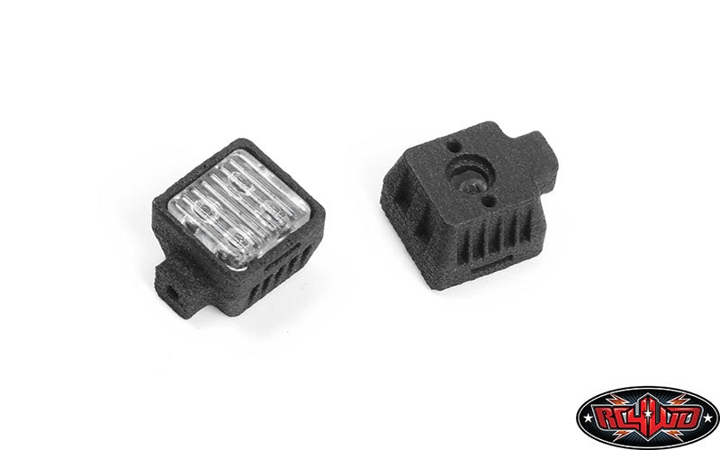RC4WD Pillar Lights with LED Light Kit for Axial SCX10 III Jeep JLU Wrangler
