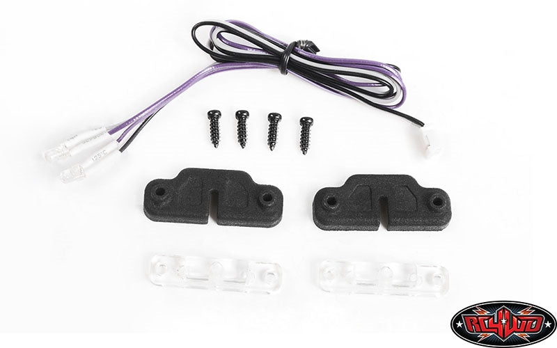 RC4WD Inner Fender Rock Lights with LED Light Kit for Axial 1/10 SCX10 III Jeep JLU Wrangler