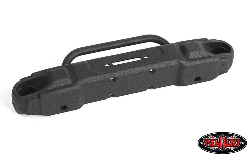 RC4WD OEM Narrow Front Winch Bumper with Trail Bar for Axial 1/10 SCX10 III Jeep JLU Wrangler