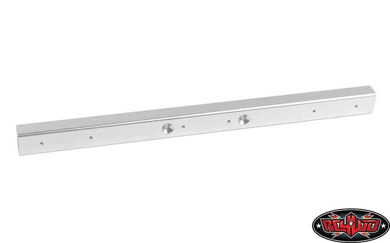 RC4WD Classic Front Winch Bumper for RC4WD Gelande II 2015 Land Rover Defender D90 (Silver)