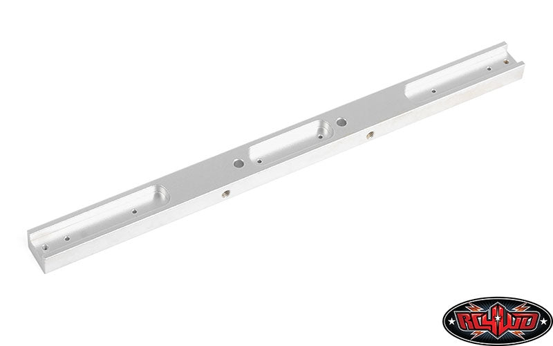 RC4WD Classic Front Winch Bumper for RC4WD Gelande II 2015 Land Rover Defender D90 (Silver)