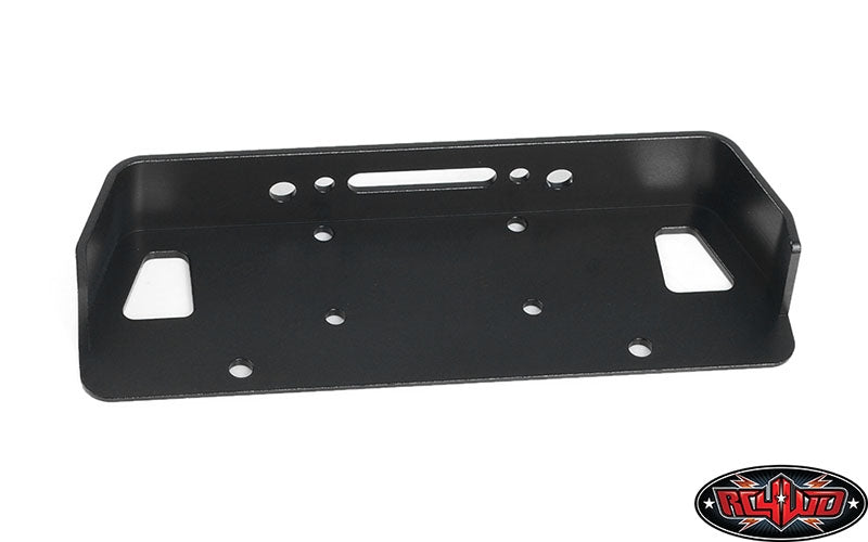RC4WD Classic Front Winch Bumper for RC4WD Gelande II 2015 Land Rover Defender D90 (Black)
