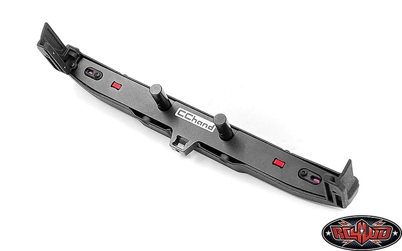 RC4WD OEM Rear Bumper with Drop Hitch for Axial 1/10 SCX10 III Jeep JT Gladiator