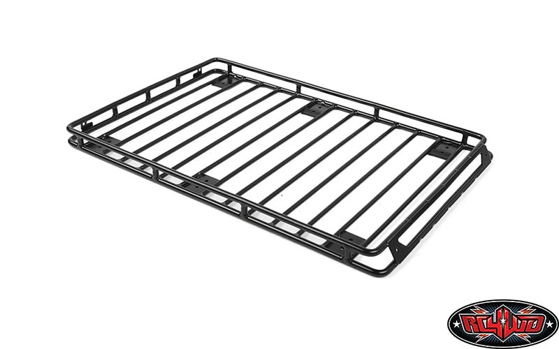 RC4WD Steel Tube Roof Rack W/ Rear Utility Lights for Axial 1/10 SCX10 III Jeep JLU Wrangler