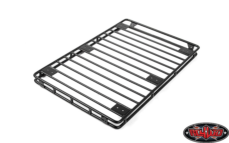 RC4WD Steel Tube Roof Rack W/ Rear Utility Lights for Axial 1/10 SCX10 III Jeep JLU Wrangler