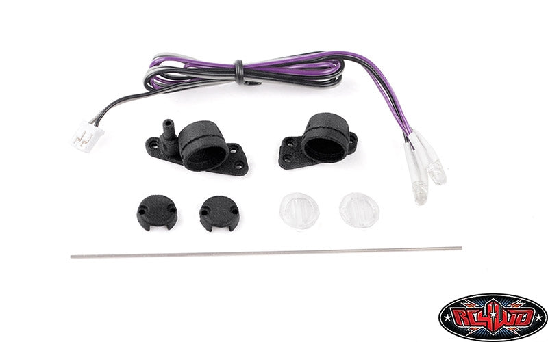 RC4WD LED A Pillar Front Light and Antenna for Traxxas TRX-4 2021 Bronco