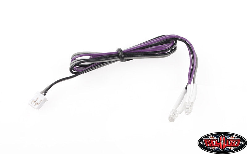 RC4WD LED A Pillar Front Light and Antenna for Traxxas TRX-4 2021 Bronco