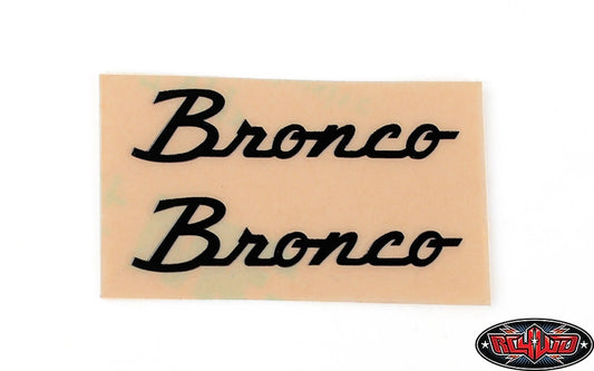 RC4WD Side Metal Emblem for Axial SCX10 III Early Ford Bronco (Black)