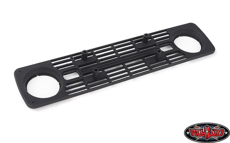 RC4WD Front Grille and Lenses for Axial SCX10 III Early Ford Bronco (Black)