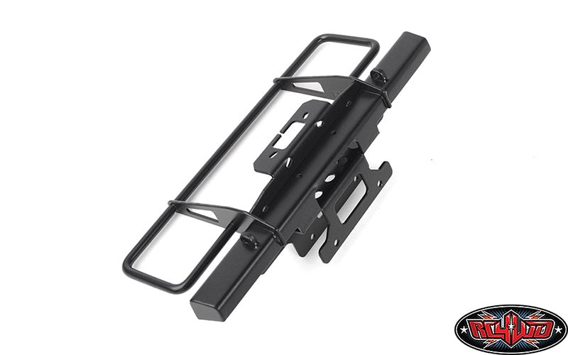 RC4WD Oxer Steel Front Winch Bumper for Axial SCX10 III Early Ford Bronco (Black)