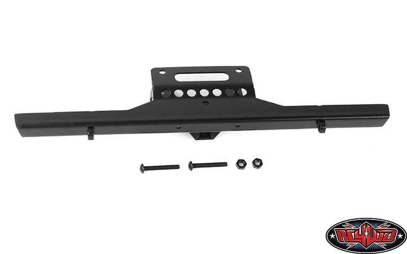 RC4WD KS Rear Metal Bumper for Axial SCX10 III Early Ford Bronco (Black)