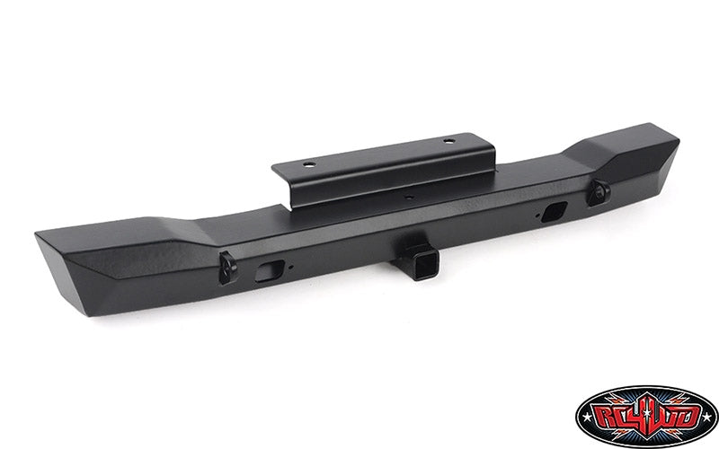 RC4WD Eon Metal Rear hitch Bumper with LEDs and Dual Exhaust for Axial SCX6 JEEP Wrangler JLU