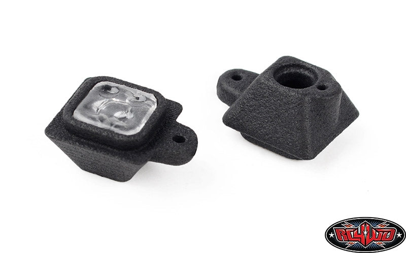 RC4WD Eon Metal Rear hitch Bumper with LEDs and Dual Exhaust for Axial SCX6 JEEP Wrangler JLU