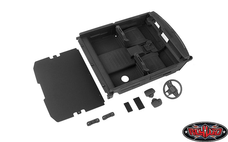 RC4WD Detailed Interior Cab with Rear Deck Cover for Traxxas TRX-4 2021 Ford Bronco