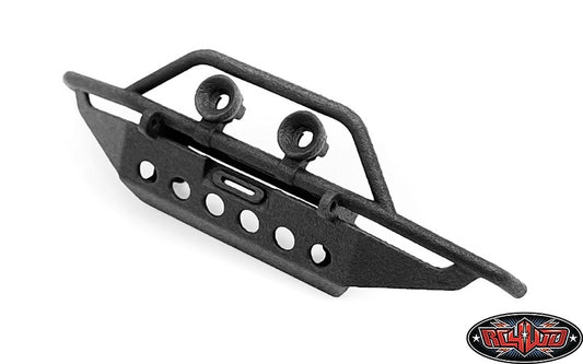 RC4WD Front Tube Bumper w/ Bull Bar and Light Buckets for Axial SCX24 2021 Ford Bronco