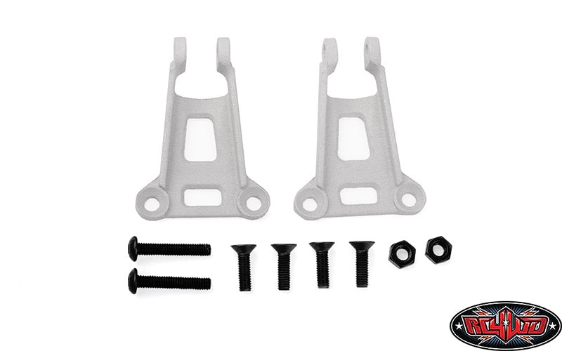 RC4WD Front Shock Mounts for Trail Finder 2 Chassis (Silver)