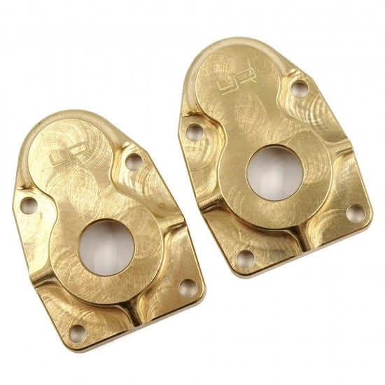 Yeah Racing 20g Brass Portal Covers for Axial Capra and SCX10 III (2pcs)