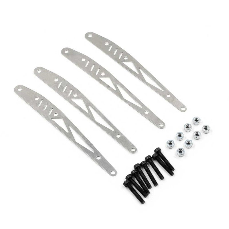 Yeah Racing Stainless Steel Rear Trailing Arm Plates for RBX10 Ryft