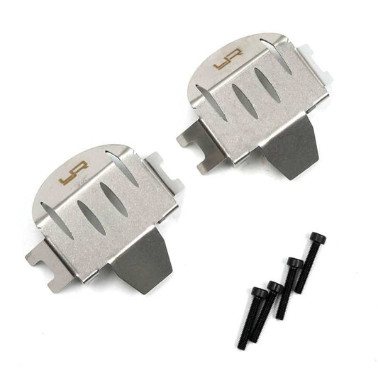 Yeah Racing Stainless Steel Front & Rear Differential Protectors for RBX10 Ryft