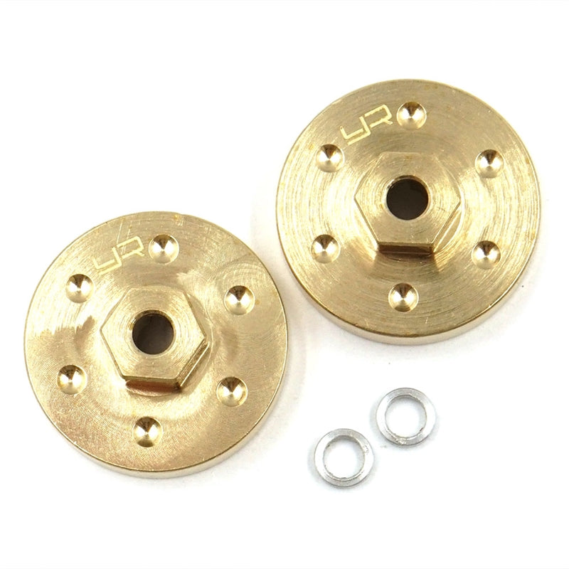 Yeah Racing Brass Wheel Hubs 15g for Axial SCX24 (2)