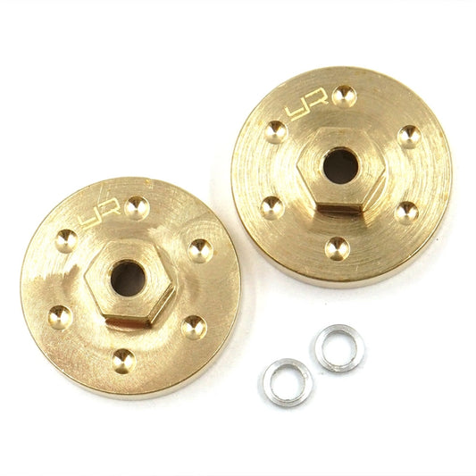 Yeah Racing Brass Wheel Hubs 15g for Axial SCX24 (2)