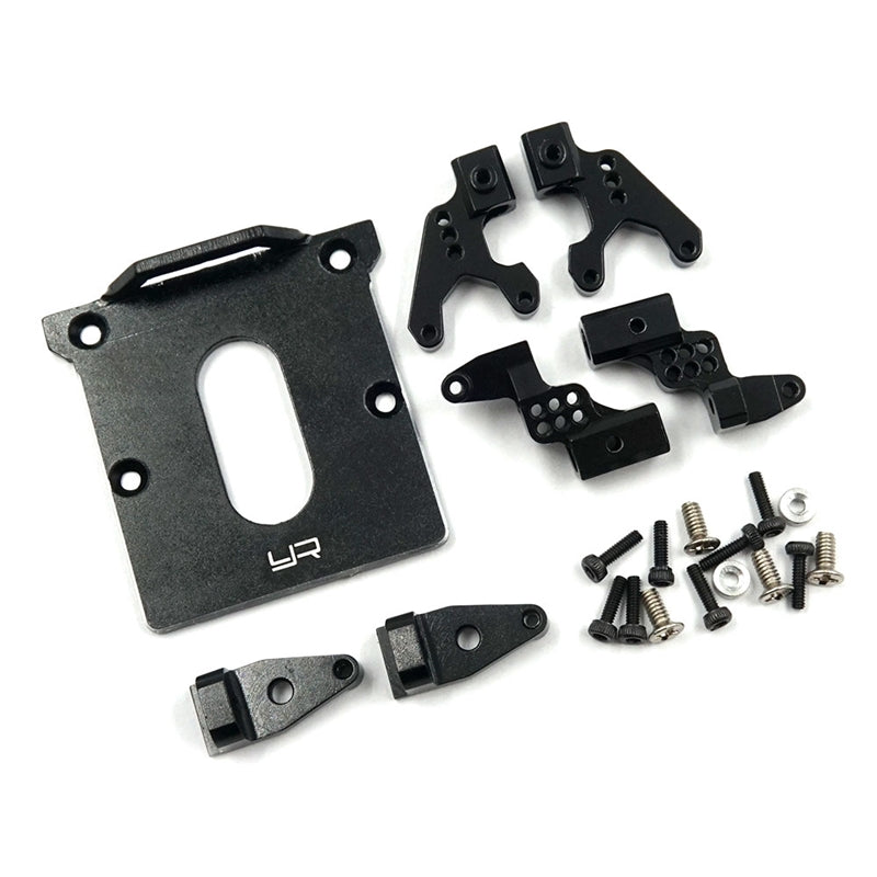 Yeah Racing Aluminum Front and Rear Adjustable Shock Mount for Axial SCX24