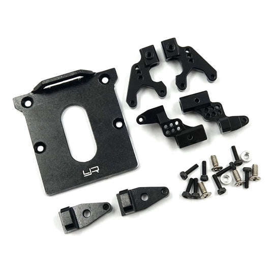 Yeah Racing Aluminum Front and Rear Adjustable Shock Mount for Axial SCX24