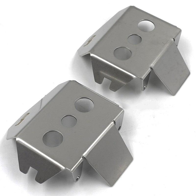 Yeah Racing Stainless Steel Front and Rear Differential Protectors for Axial SCX6