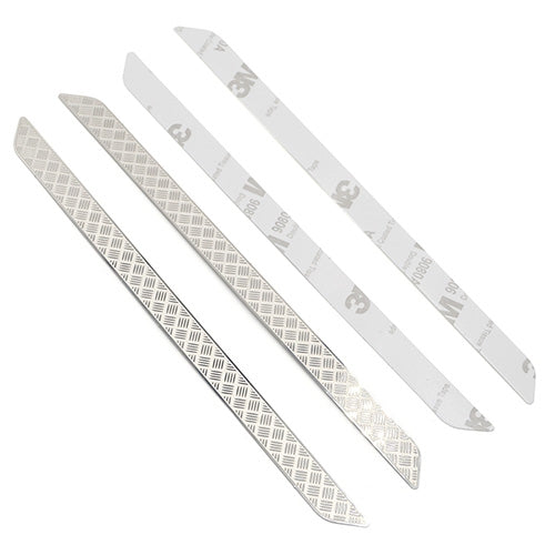 Yeah Racing Stainless Steel Rock Rails Diamond Plate - TRX-4