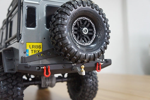 Yeah Racing Aluminum & Brass Drop Hitch Receiver - TRX-4