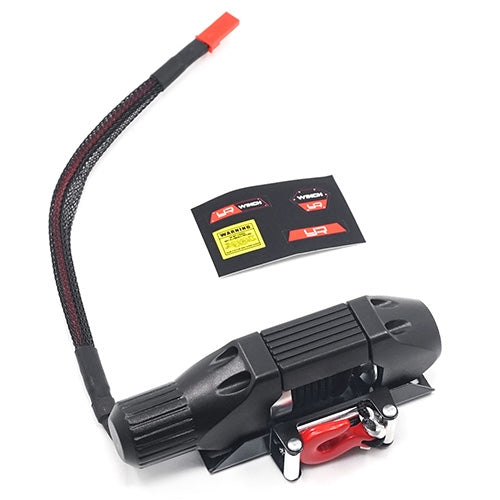 Yeah Racing 1/10 Scale RC Rock Crawler Winch Black