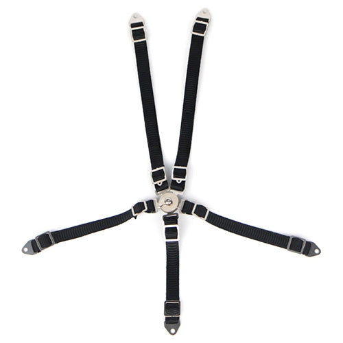 Yeah Racing Scale Accessory Safety Belt Black For 1/10 RC Crawler