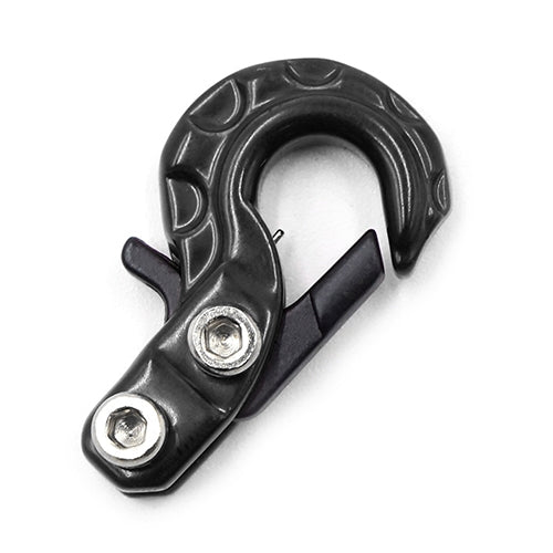 Yeah Racing Scale Spring Loaded Metal Hook Black For RC Crawler