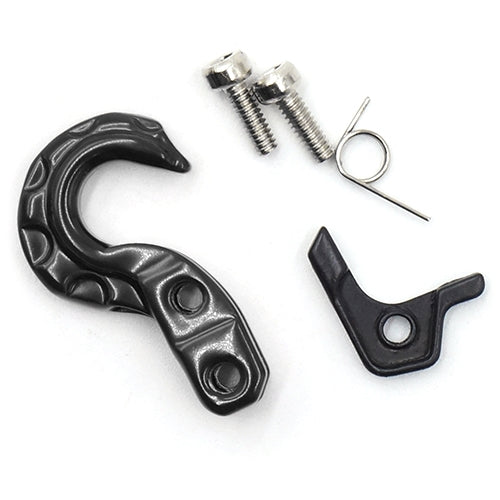 Yeah Racing Scale Spring Loaded Metal Hook Black For RC Crawler