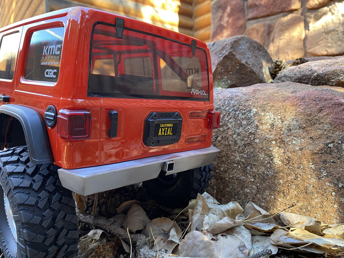 ScalerFab SCX10 III Jeep Wrangler JLU Rear Bumper with Shackle Mounts