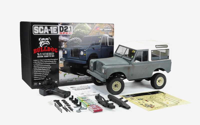 Carisma 2.1 Spec Bulldog 1/10 4WD RTR - Weathered Edition