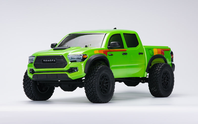 Carisma SCA-1E 2.1 Toyota Tacoma TRD Pro 1/10 4WD Electric Rolling Chassis - Lime Yellow
