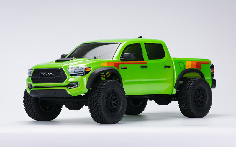 Carisma SCA-1E 2.1 Toyota Tacoma TRD Pro 1/10 4WD Electric Rolling Chassis - Lime Yellow