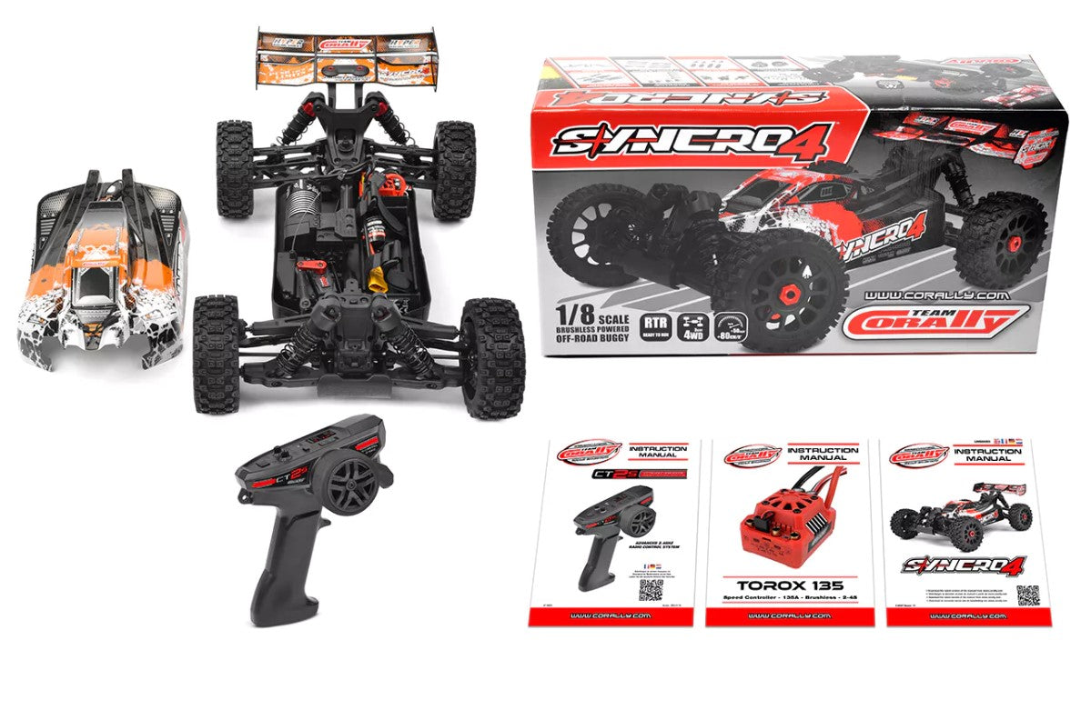 Team Corally Syncro-4 1/8 4S 4WD Off-Road Buggy Brushless RTR