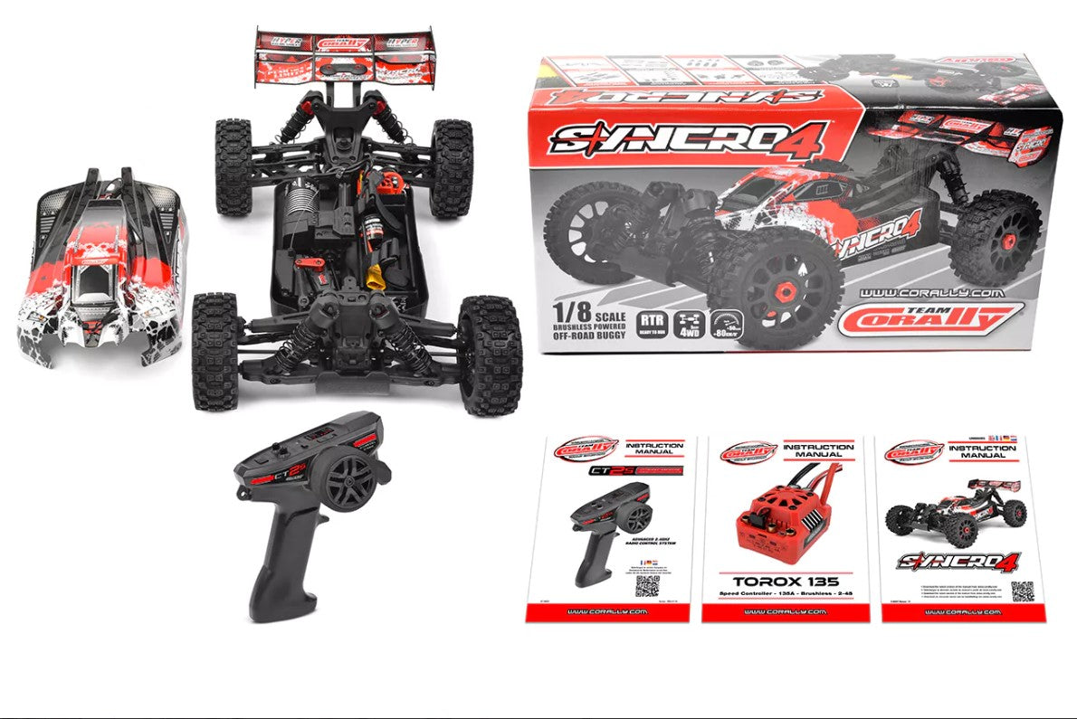 Team Corally Syncro-4 1/8 4S 4WD Off-Road Buggy Brushless RTR