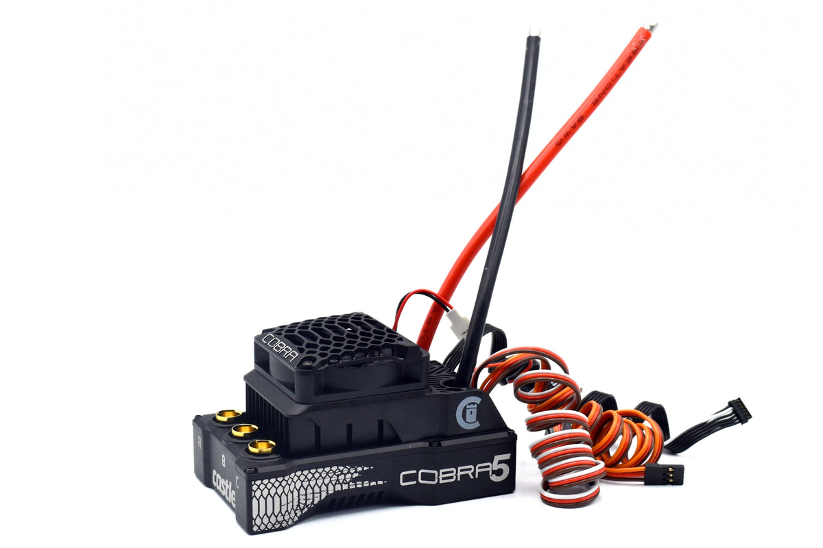 Castle Creations Cobra 5 8S ESC (33.6V, 20A Peak BEC)