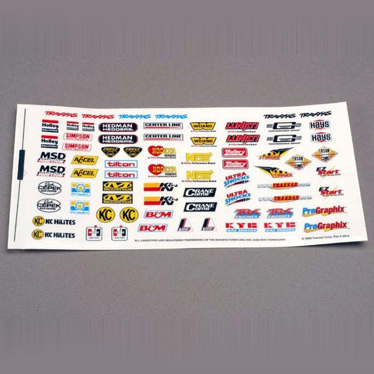 Traxxas Sponsor Decal Sheet TMX.15 2.5 3.3 SLY