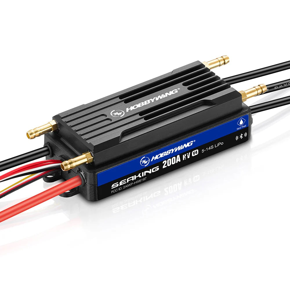 Hobbywing SeaKing 200A HV V4 Marine ESC (5-14S)