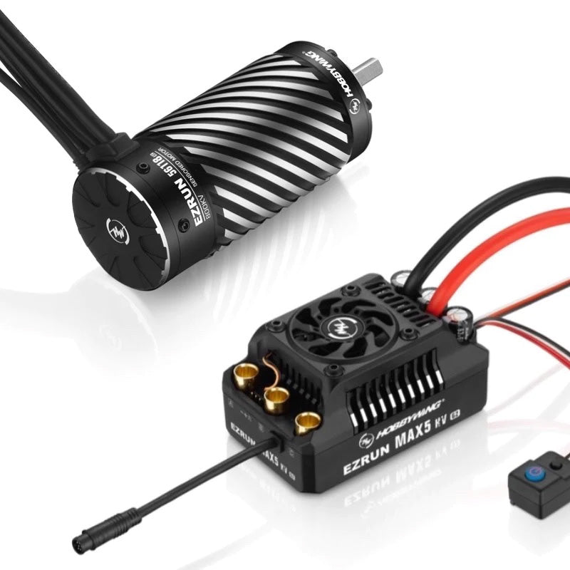 Hobbywing EzRun MAX5 G2 ESC with 56118SD G2 1100kV Motor Combo