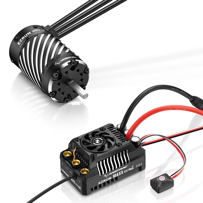 Hobbywing EzRun MAX5 HV Plus G2 ESC with 5690SL G2 2400kV Motor Combo