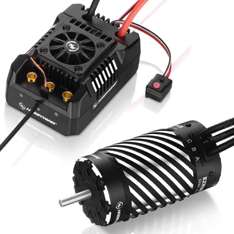 Hobbywing EzRun MAX4 HV Plus ESC with 70125 560kV Motor Combo