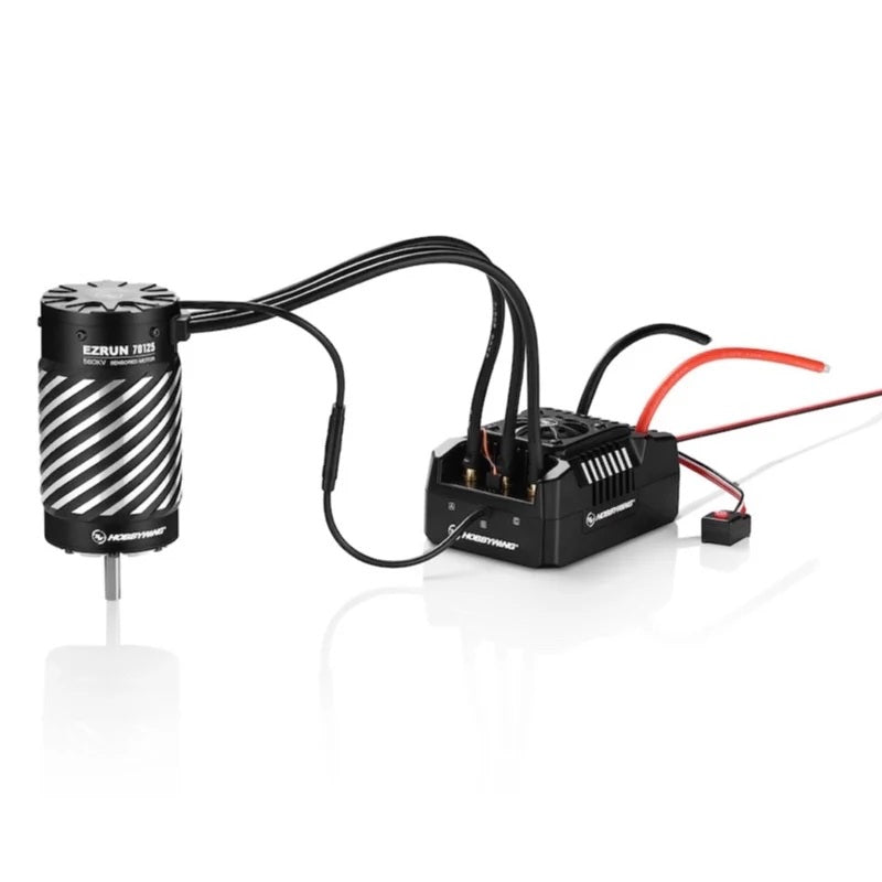 Hobbywing EzRun MAX4 HV Plus ESC with 70125 560kV Motor Combo
